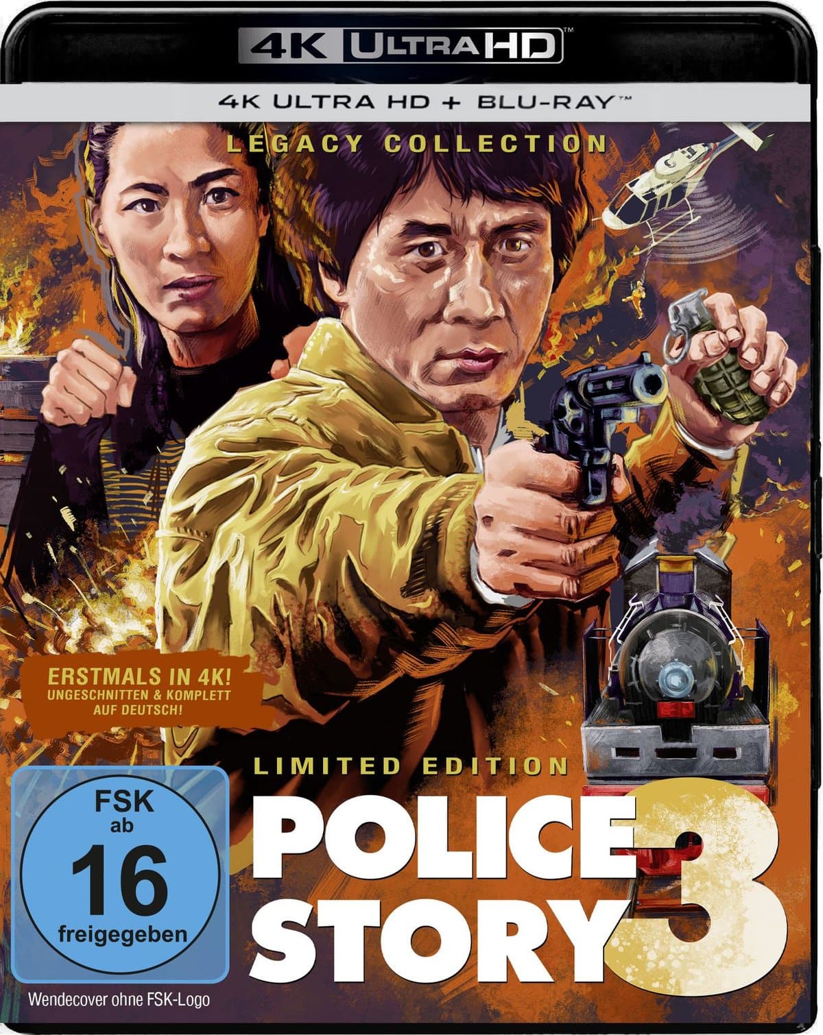 Police Story 3 4K - Legacy Collection LTD. (4K Ultra HD) (+ Blu-ray)