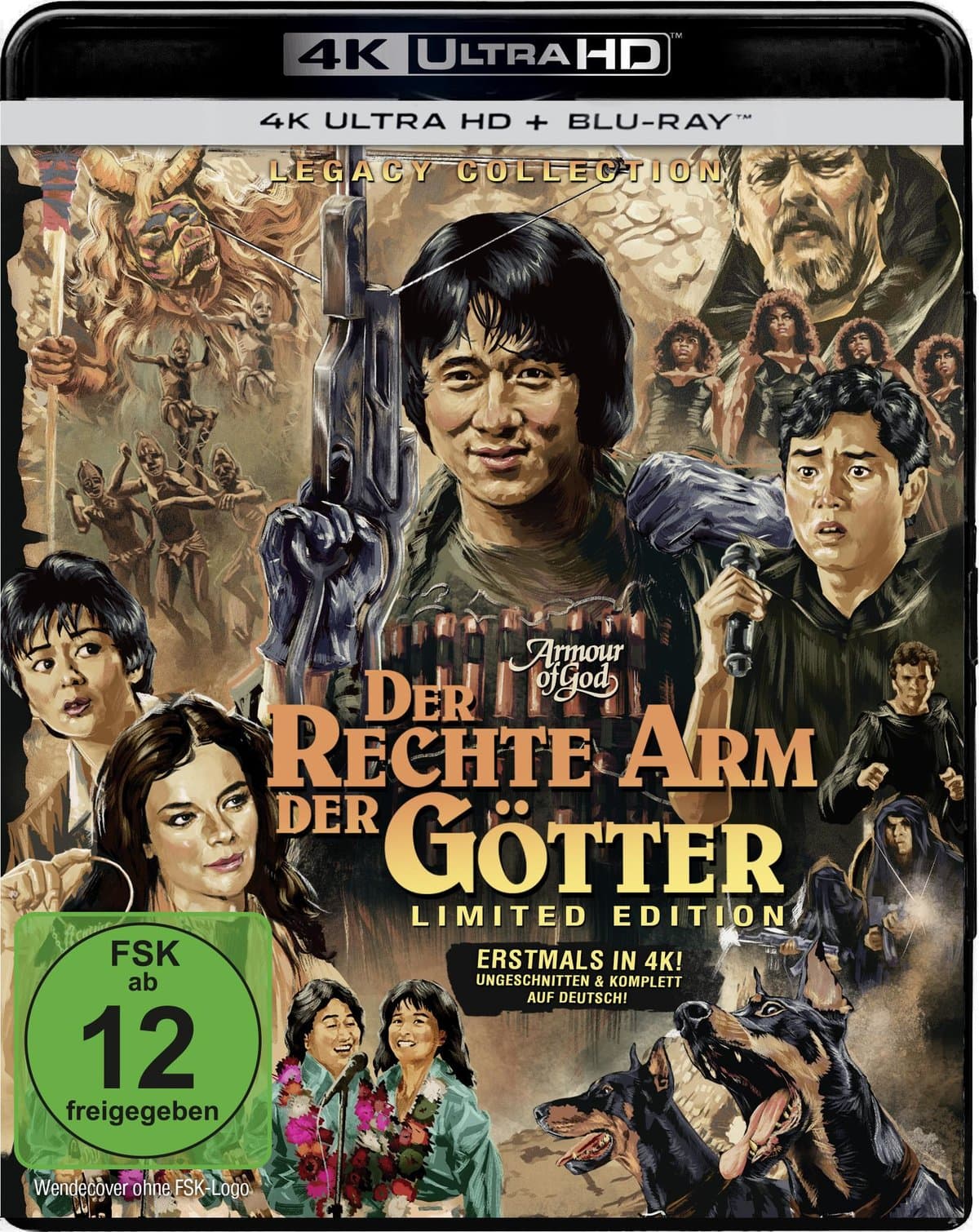 Armour of God - Der rechte Arm der Götter - Legacy Collection LTD. - 4K HDR 2-Disc Limited Edition (4K Ultra HD) (+ Blu-ray)
