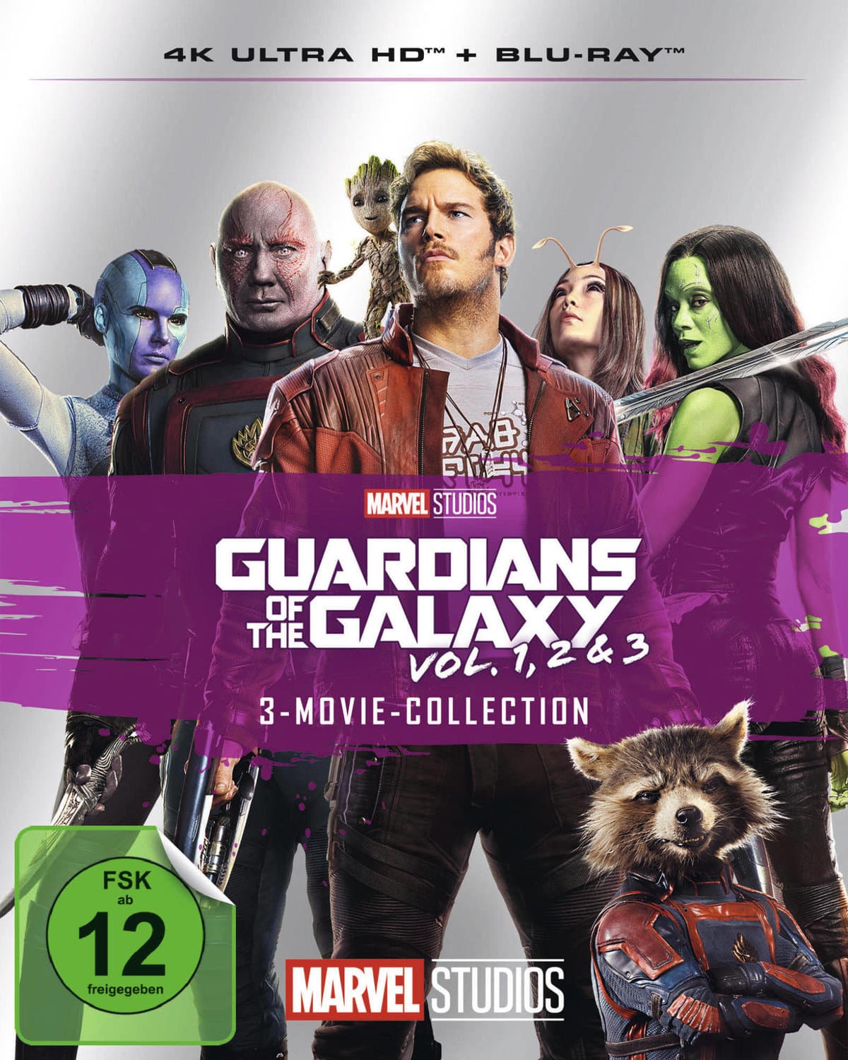 Guardians of the Galaxy - 3-Movie Collection (4K Ultra HD) (+ Blu-ray)