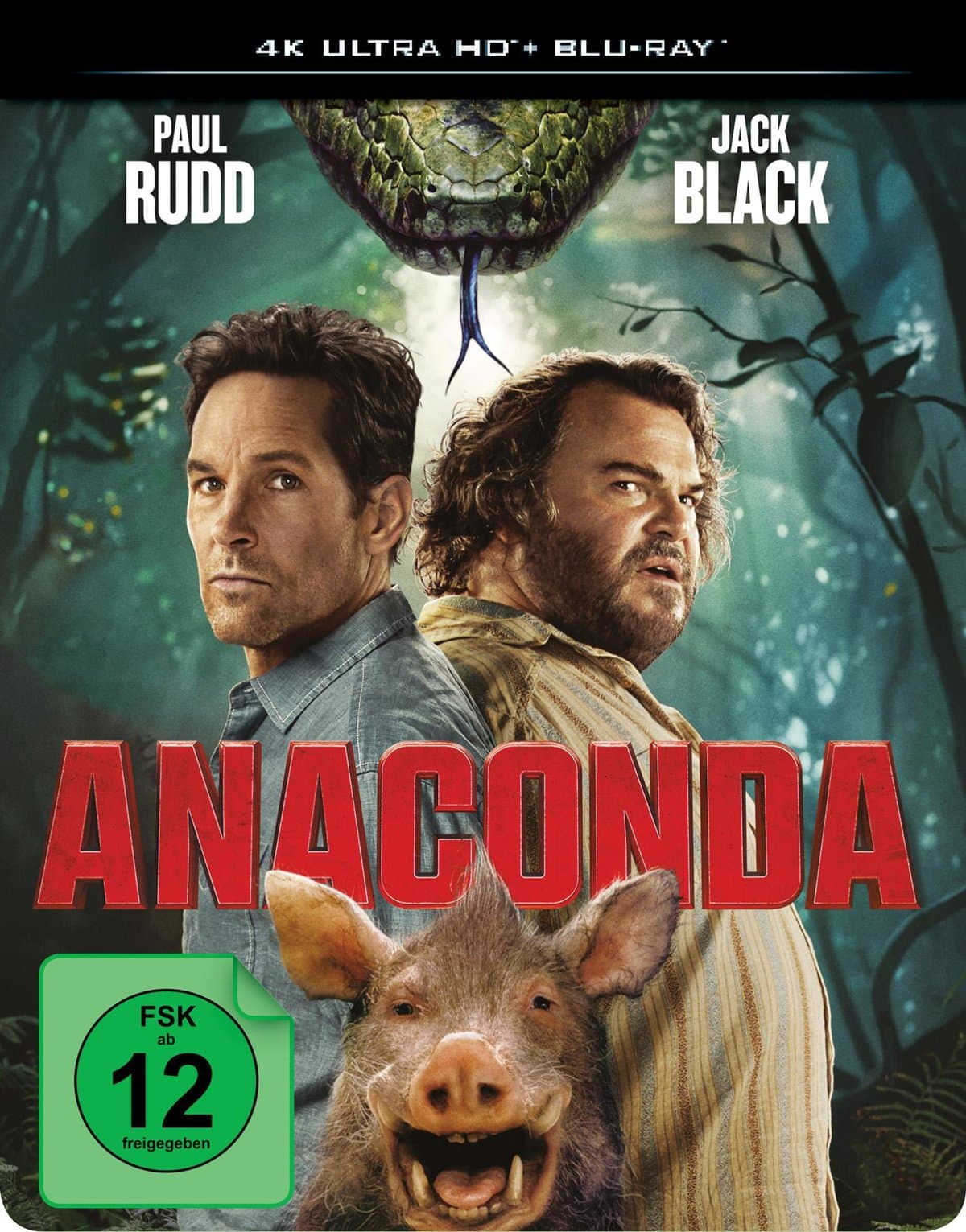 Anaconda (Limitiertes Steelbook, 4K-UHD+Blu-ray)