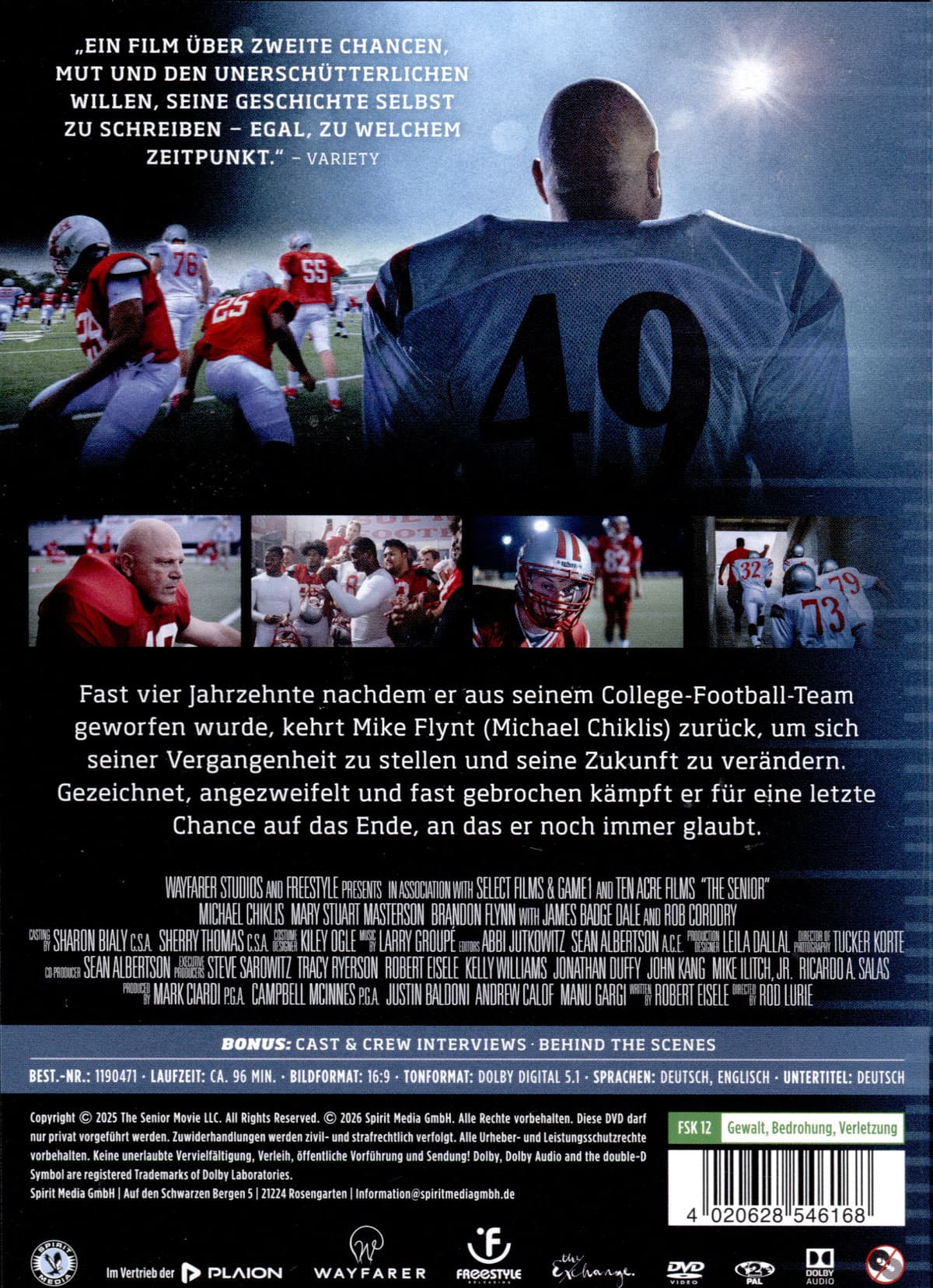 The Senior - Ein Traum, ein Wille, ein letztes Spiel