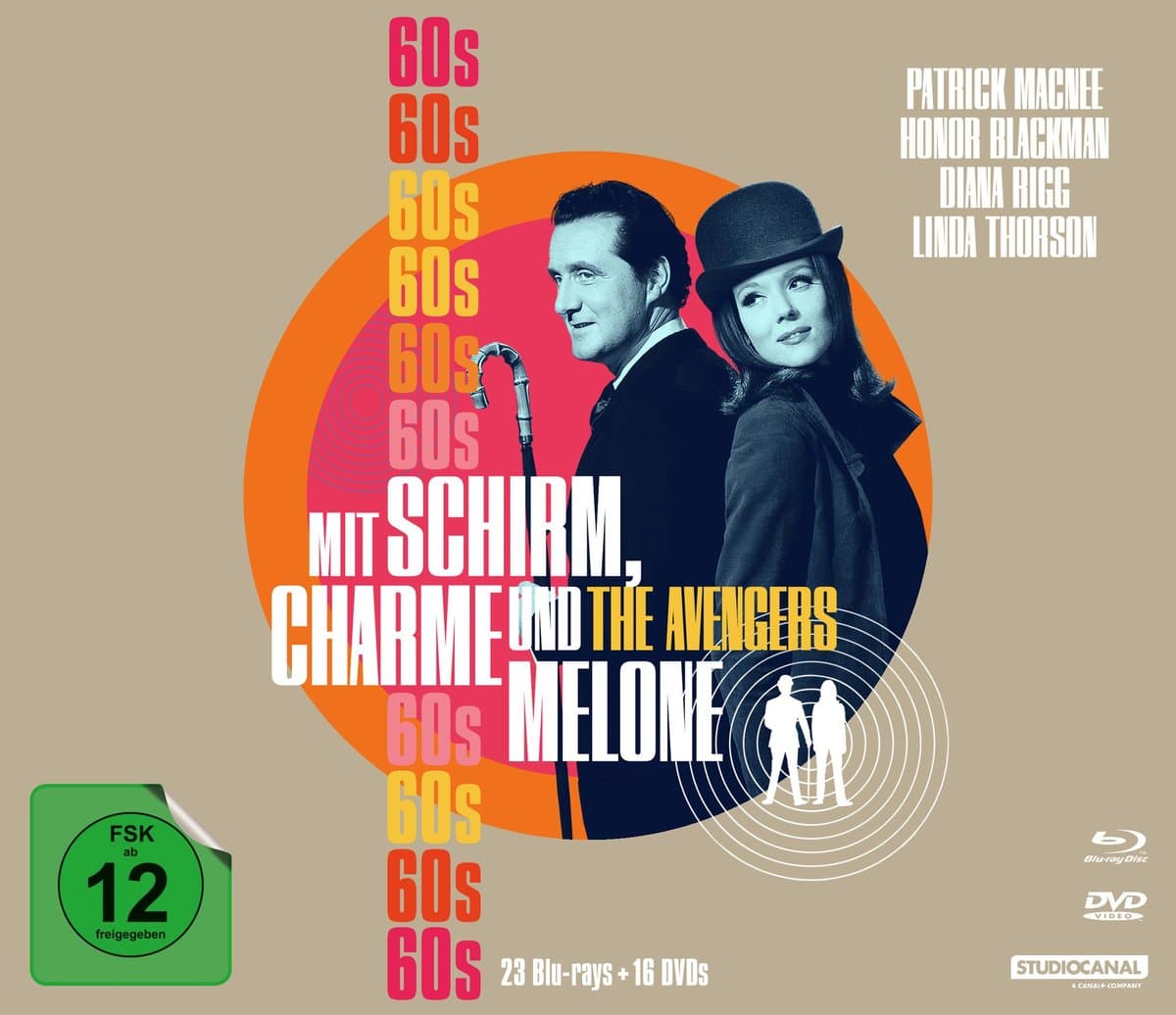 Mit Schirm, Charme und Melone - Die 60s (23 Blu-rays+18 DVDs)