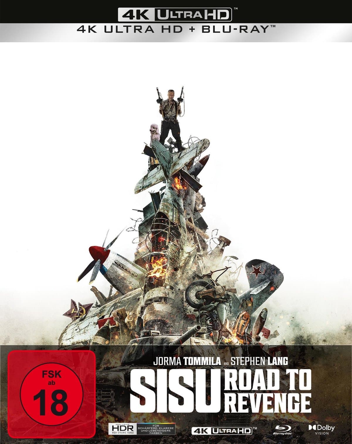 Sisu: Road to Revenge - Limitiertes Steelbook (4K Ultra HD) (+Blu-ray)
