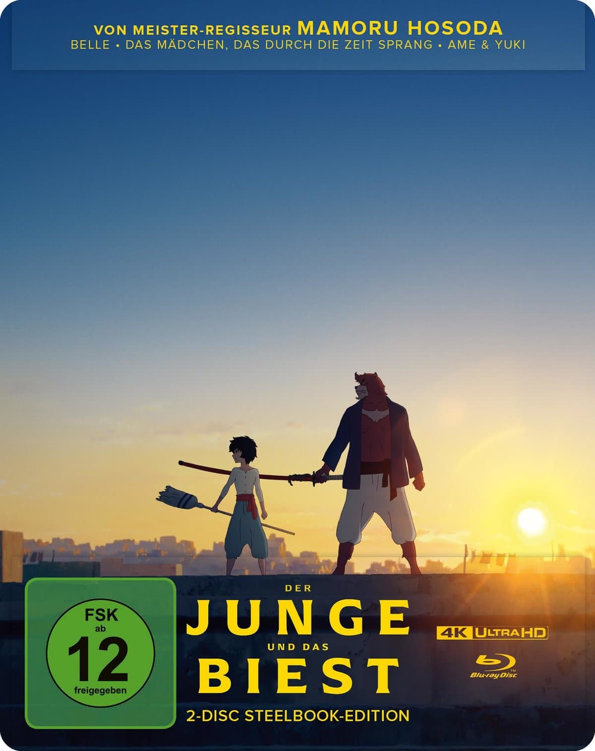 Der Junge und das Biest - Limitiertes Steelbook (4K-UHD + Blu-ray)