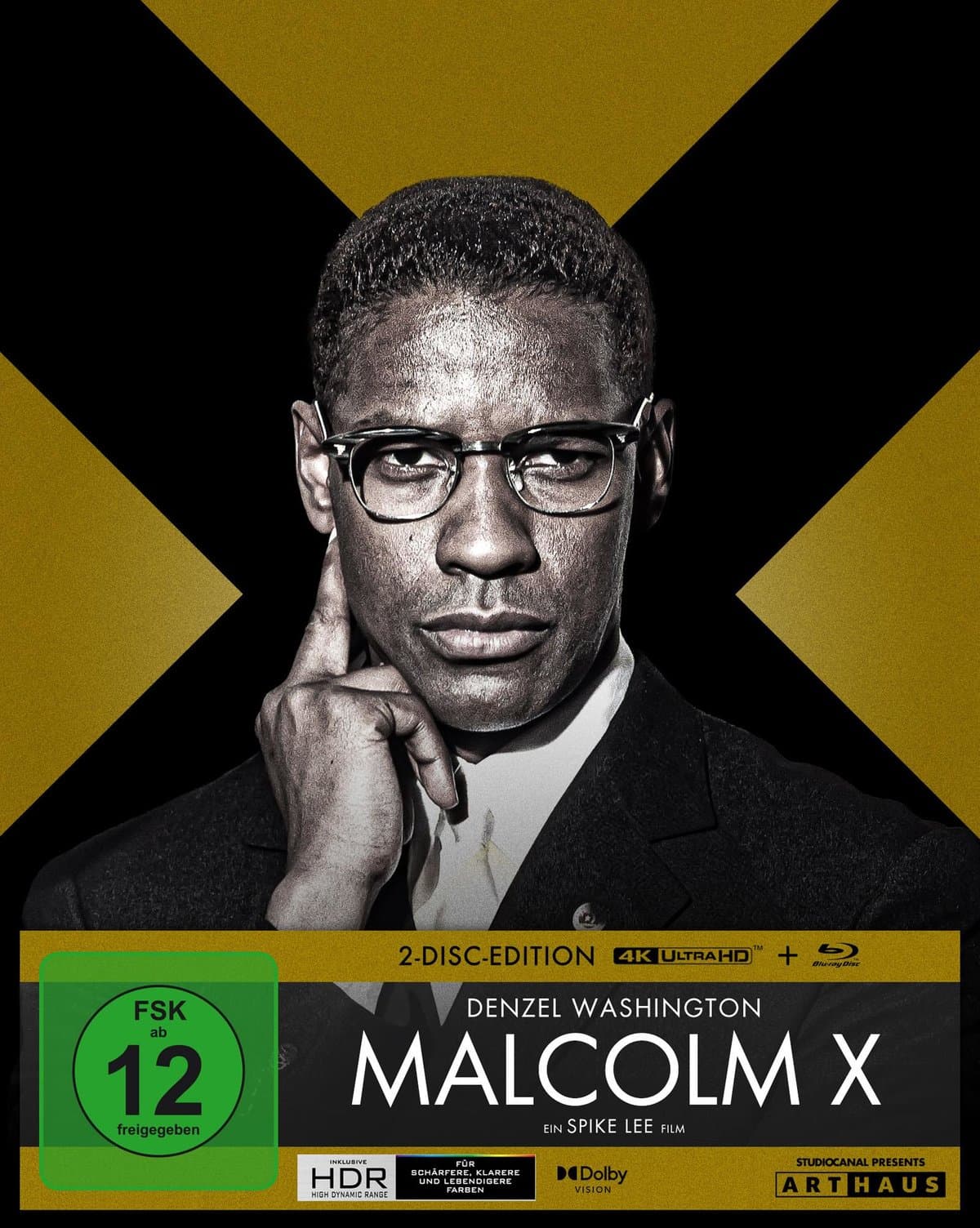 Malcolm X - Mediabook (4K Ultra HD) (+ Blu-ray)