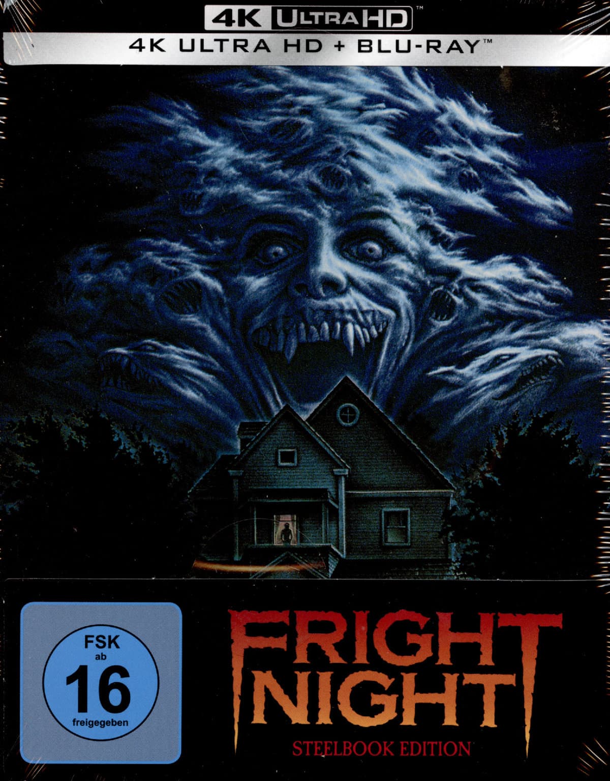 Fright Night - Die rabenschwarze Nacht (Limitiertes Steelbook, 4K-UHD+2 Blu-rays)