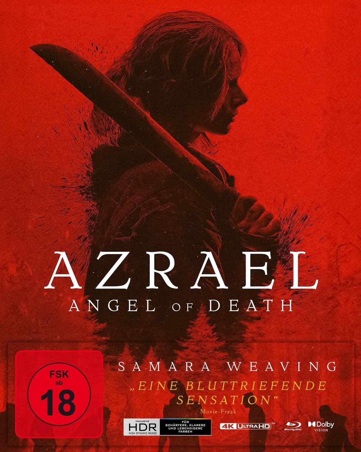 Azrael - Angel of Death (4K Ultra HD) (+ Blu-ray) (Mediabook)