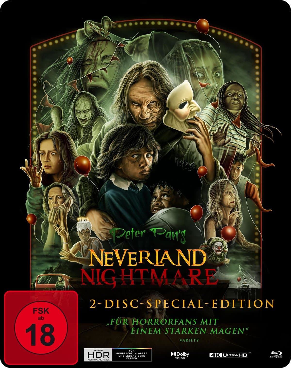 Peter Pan's Neverland Nightmare - Steelbook (4K Ultra HD) (+ Blu-ray)