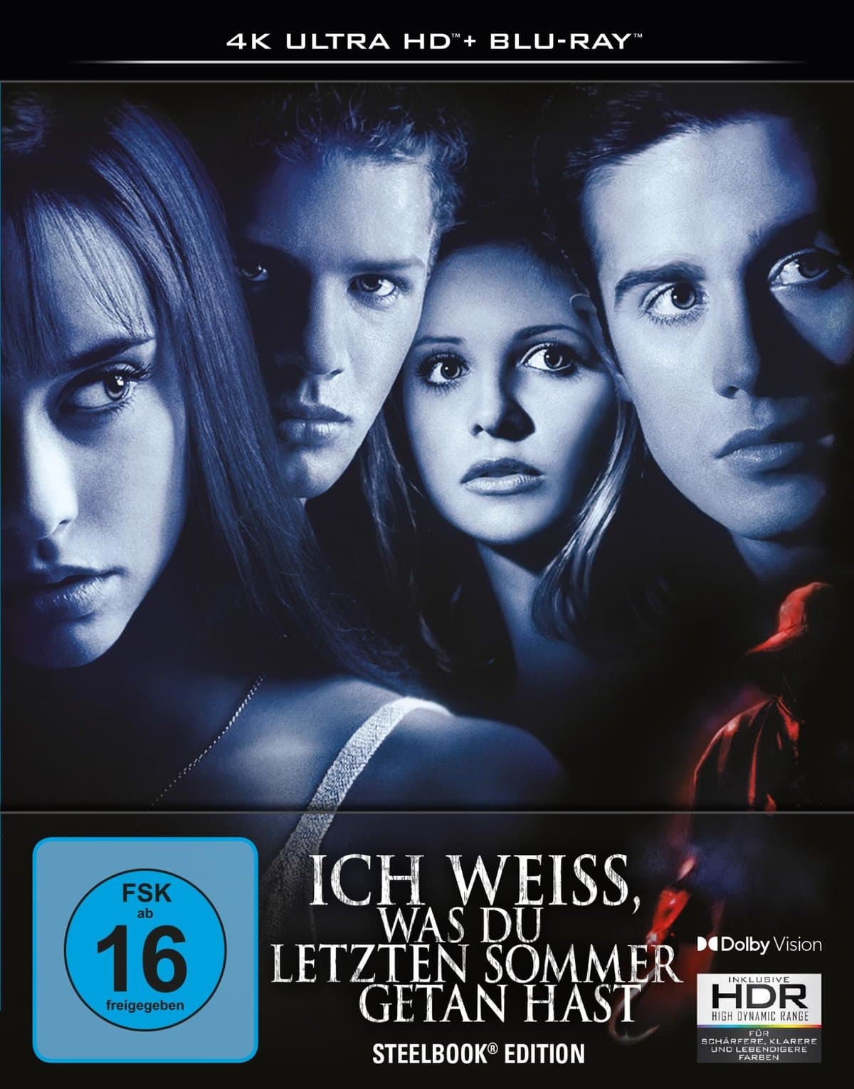 Ich weiß, was du letzten Sommer getan hast (1997) (Limitiertes Steelbook) (4K-UHD+Bonus-Blu-ray)