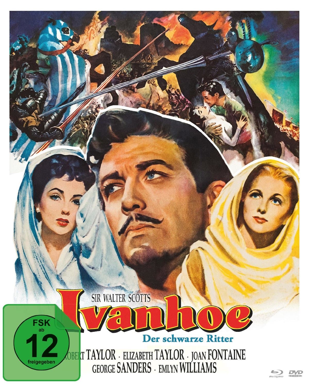 Ivanhoe - Der schwarze Ritter - Digipack (Blu-ray+DVD)