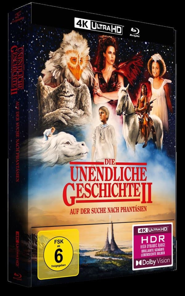 Die unendliche Geschichte II - Auf der Suche nach Phantásien - 2-Disc Limited Collector's Edition Mediabook (4K Ultra HD) (+