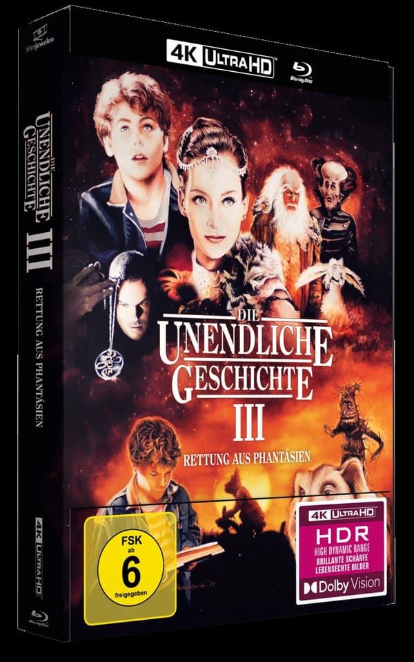 Die unendliche Geschichte III - Rettung aus Phantásien - 2-Disc Limited Collector's Edition Mediabook (4K Ultra HD) (+ Blu-ray)