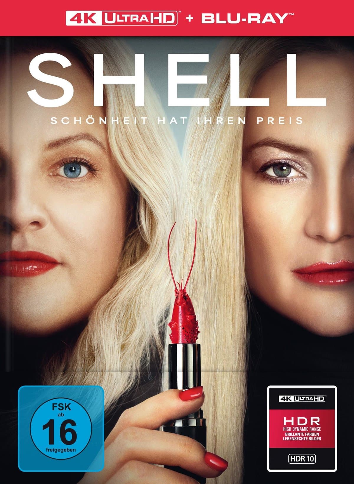 Shell - Schönheit hat ihren Preis - Limitiertes Mediabook (4K Ultra HD + Blu-ray)