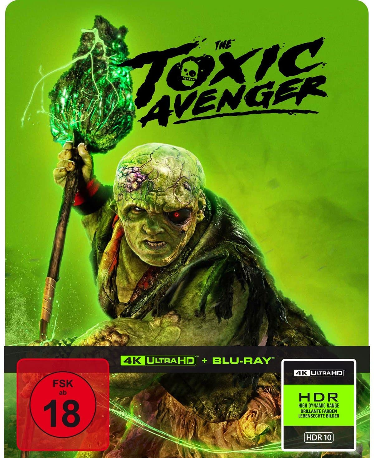 The Toxic Avenger - Limitiertes SteelBook (4K Ultra HD + Blu-ray)