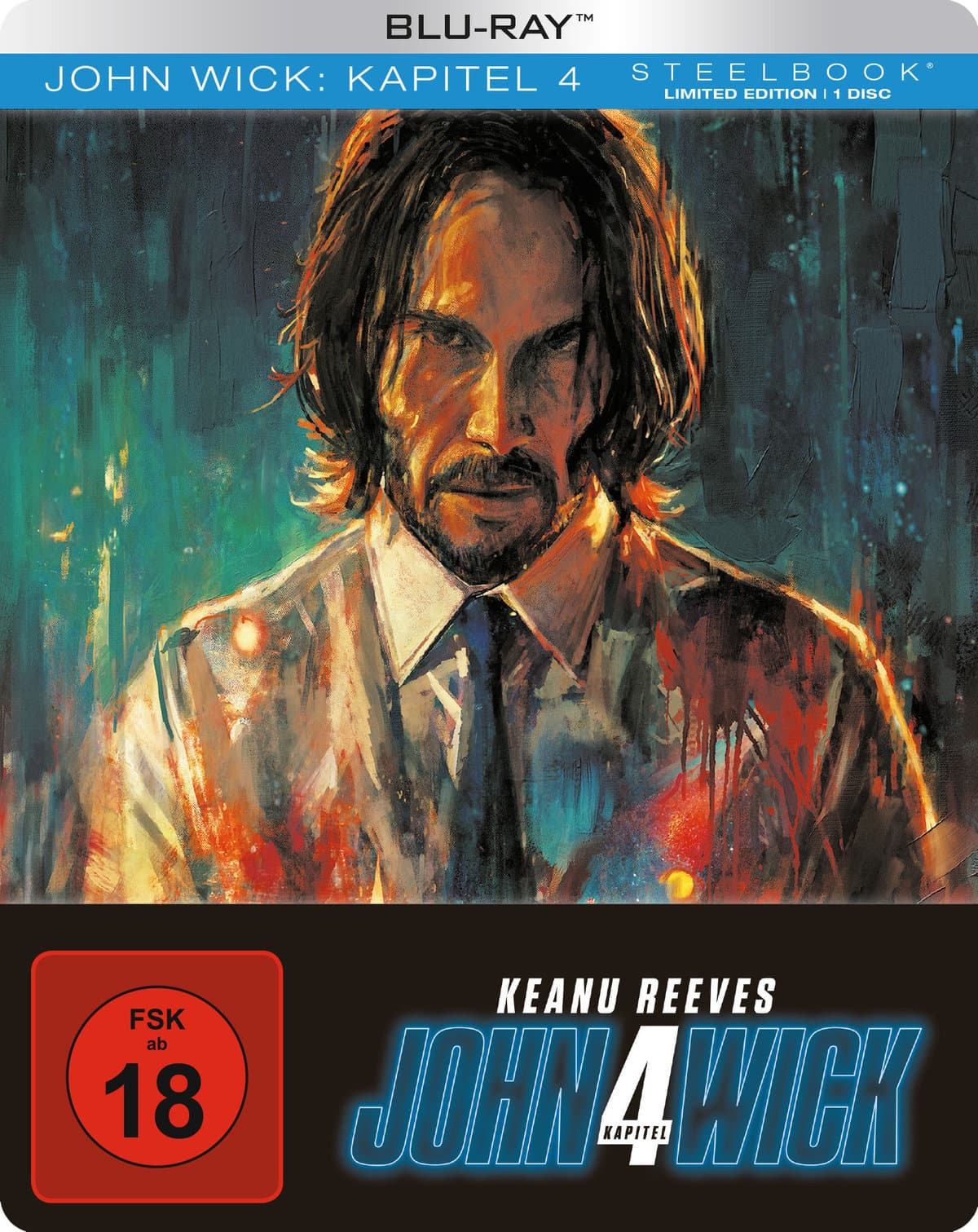 John Wick: Kapitel 4 - Steelbook