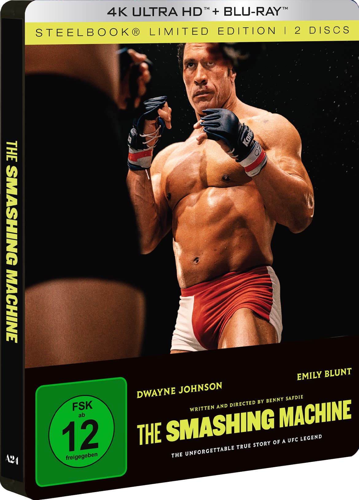 The Smashing Machine - Steelbook - Limited Edition (4K Ultra HD) (+ Blu-ray)
