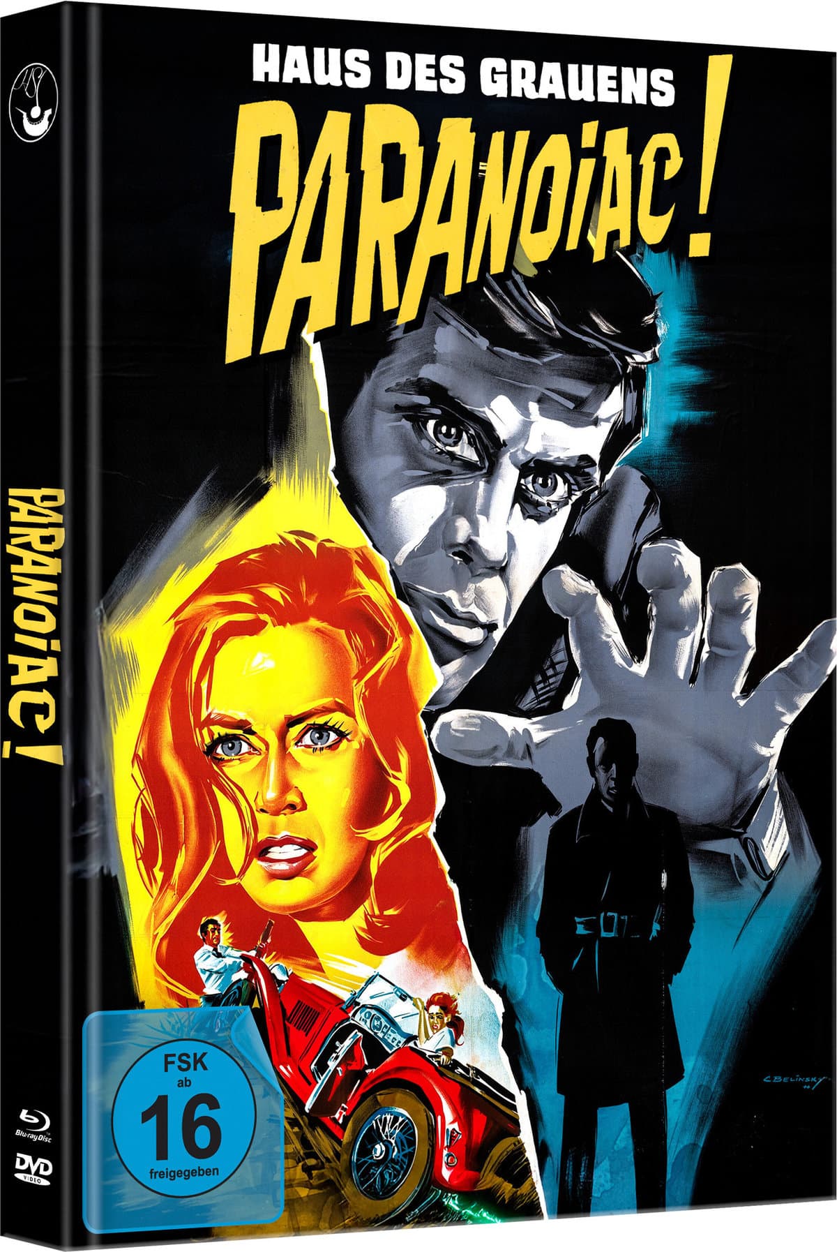 Paranoiac - Haus des Grauens - Mediabook - Cover B (Blu-ray + DVD)
