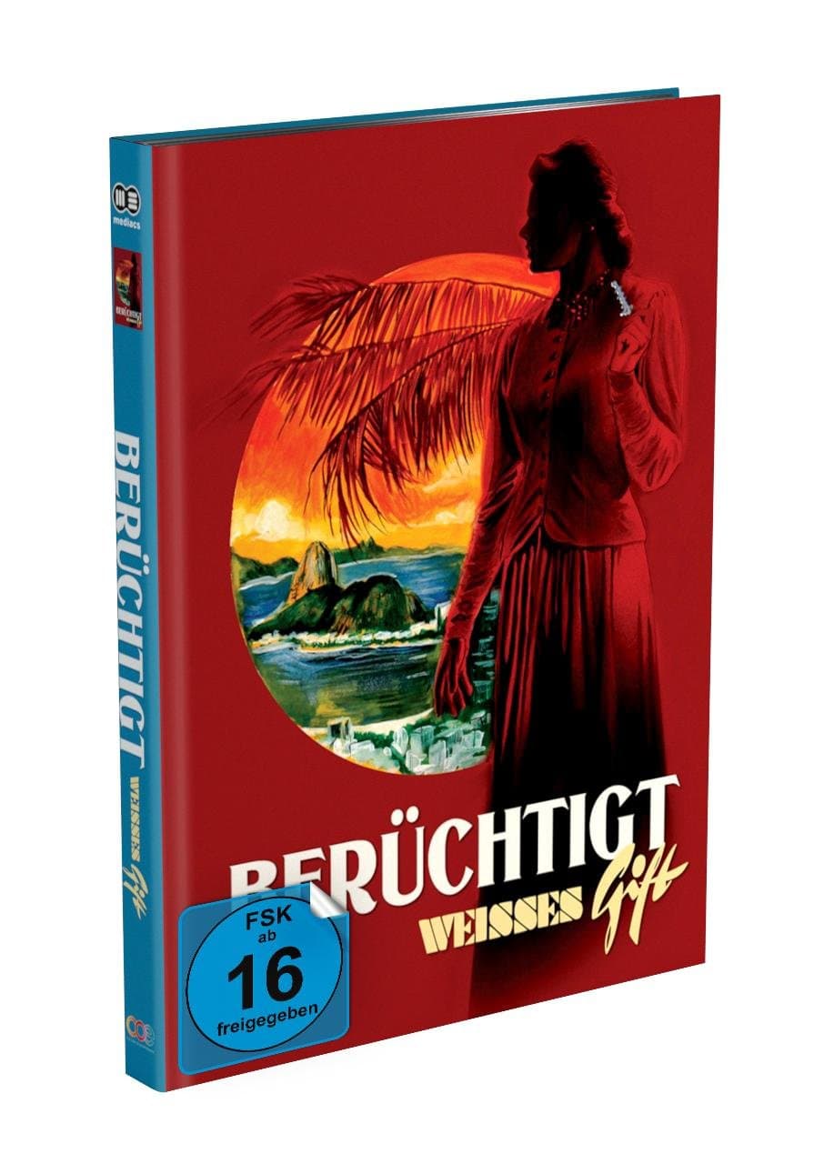 Alfred Hitchcock – Berüchtigt (Weißes Gift) (1946) – 2-Disc Mediabook Cover A (Blu-ray + DVD) Limited 999 Edition