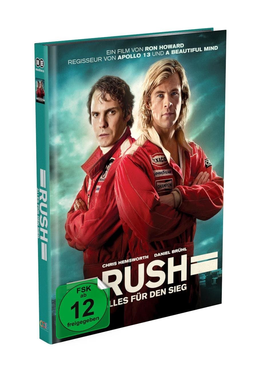 Rush - Alles für den Sieg - 2-Disc Mediabook Cover A (Blu-ray + DVD) Limited 999 Edition – Uncut