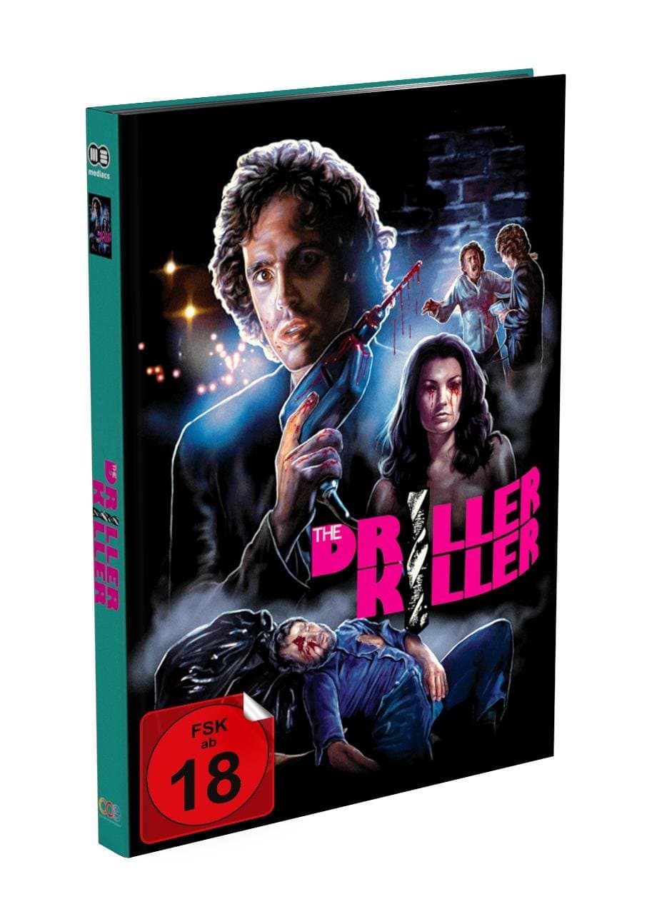 THE DRILLER KILLER – 2-Disc Mediabook Cover A (Blu-ray + DVD) Limited 999 Edition - Uncut