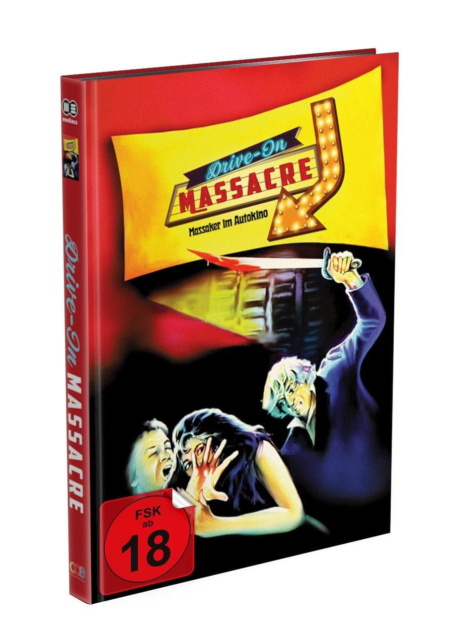 DRIVE-IN KILLER - 2-Disc Mediabook - Cover C - Limited Edition auf 999 Stück - Uncut (Blu-ray + DVD)