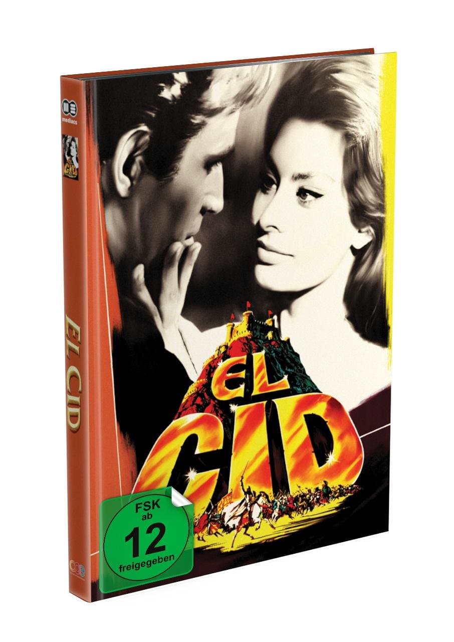 EL CID - 2-Disc Mediabook - Cover B - Limited 500 Edition - Uncut (Blu-ray + DVD)