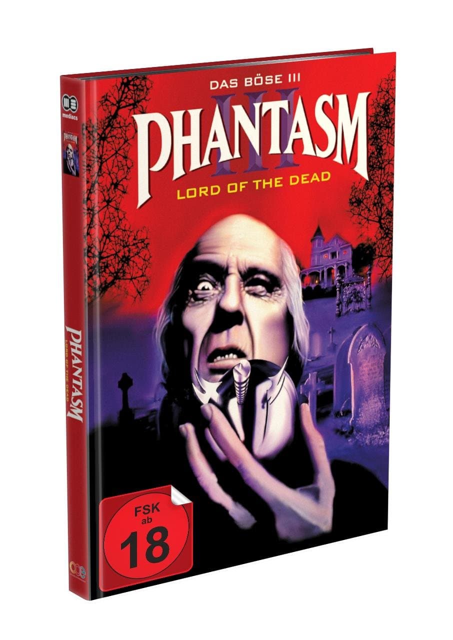 DAS BÖSE 3 – Lord of the Dead - 3-Disc Mediabook Cover A (Blu-ray + DVD + Bonus-DVD) Limited 500 Edition - Uncut