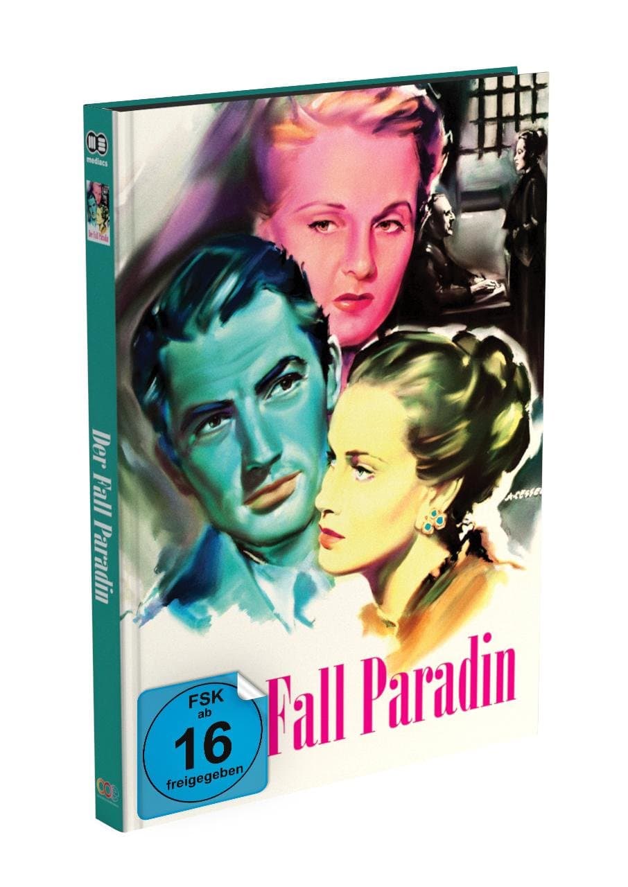 Alfred Hitchcock´s - DER FALL PARADIN - 2-Disc Mediabook Cover A (Blu-ray + DVD) Limited 250 Edition
