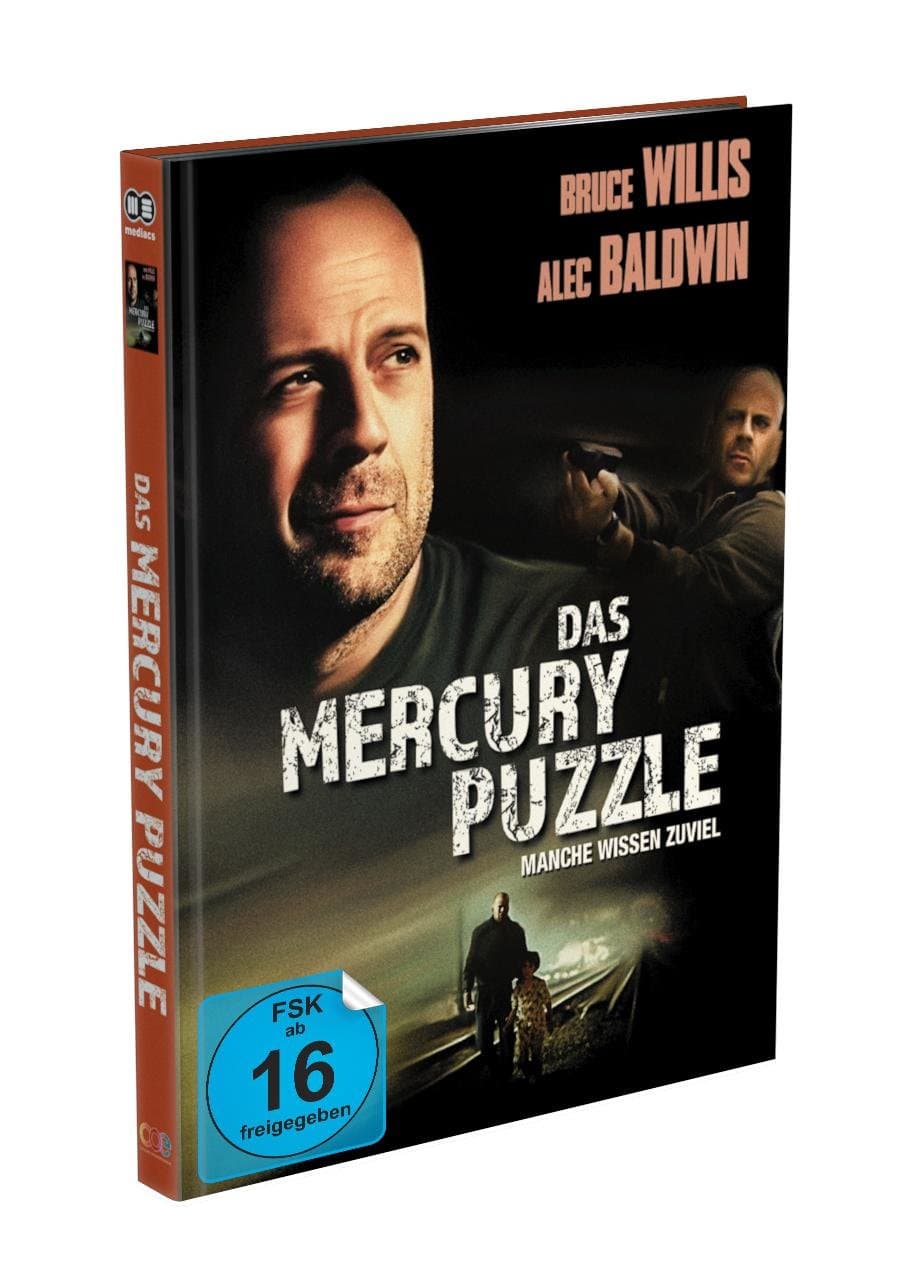 DAS MERCURY PUZZLE - 2-Disc Mediabook - Cover C - Limited 333 Edition (Blu-ray + DVD)