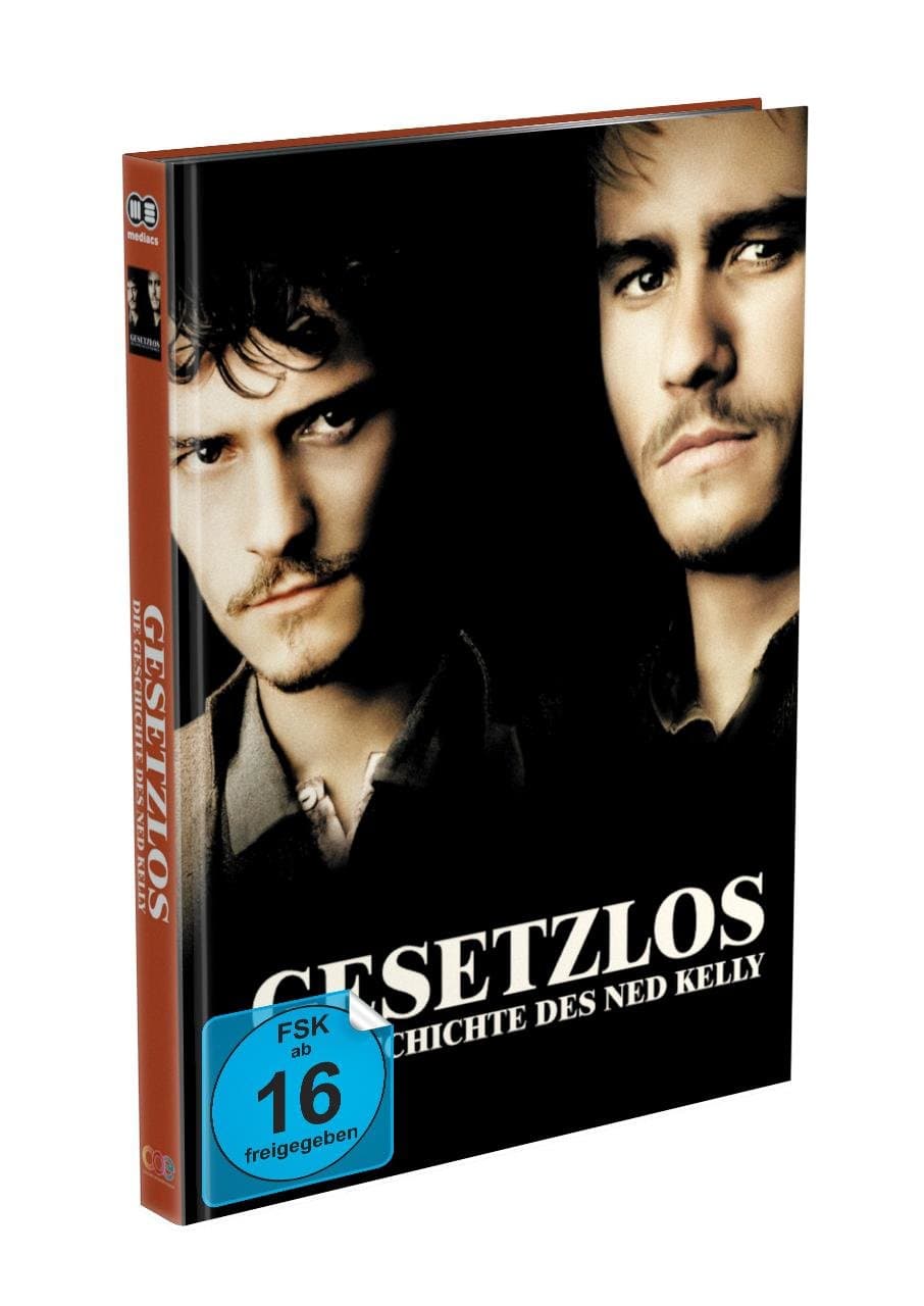 GESETZLOS - Die Geschichte des Ned Kelly - 2-Disc Mediabook - Cover C - Limited 333 Edition (Blu-ray + DVD)
