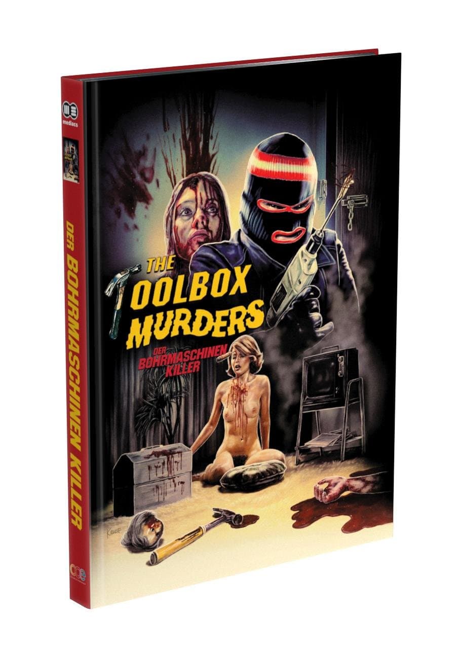 DER BOHRMASCHINENKILLER - 3-Disc Mediabook Cover E (4K UHD + Blu-ray + DVD) Limited 999 Edition - Uncut