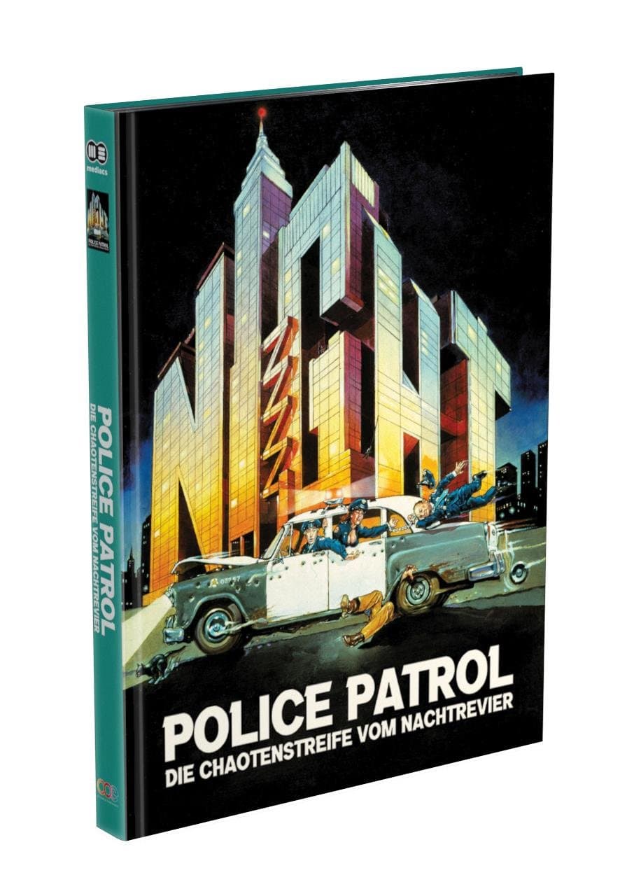 POLICE PATROL - Die Chaotenstreife vom Nachtrevier - 2-Disc Mediabook Cover B (Blu-ray + DVD) Limited 250 Edition - Uncut