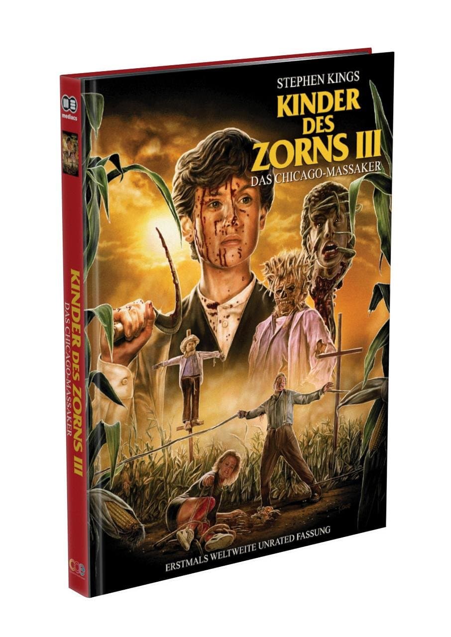 Stephen King's KINDER DES ZORNS 3 – Das Chicago Massaker - 2-Disc Mediabook Cover A (Blu-ray + DVD) Limited Edition - Unrated
