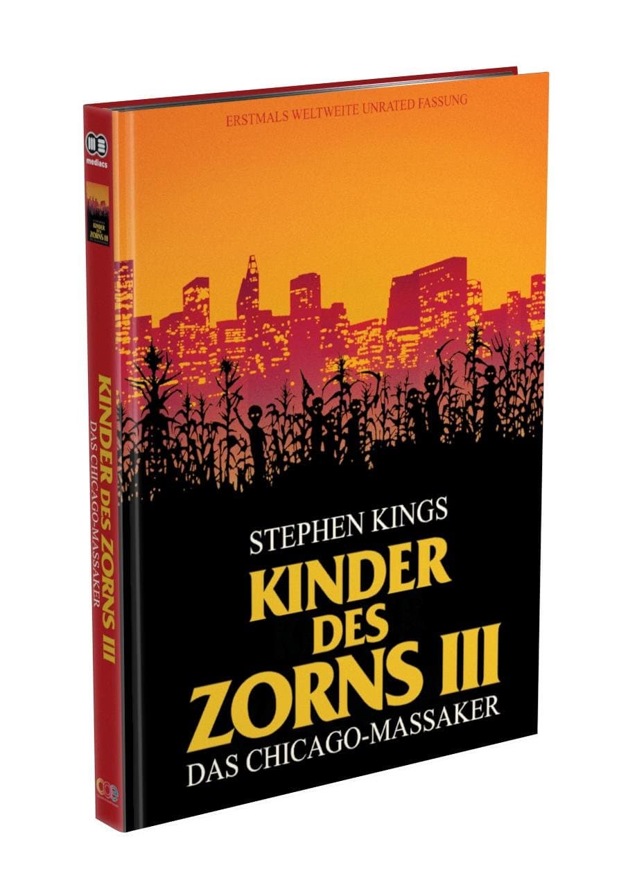 Stephen King's KINDER DES ZORNS 3 – Das Chicago Massaker - 2-Disc Mediabook Cover C (Blu-ray + DVD) Limited 500 Edition -