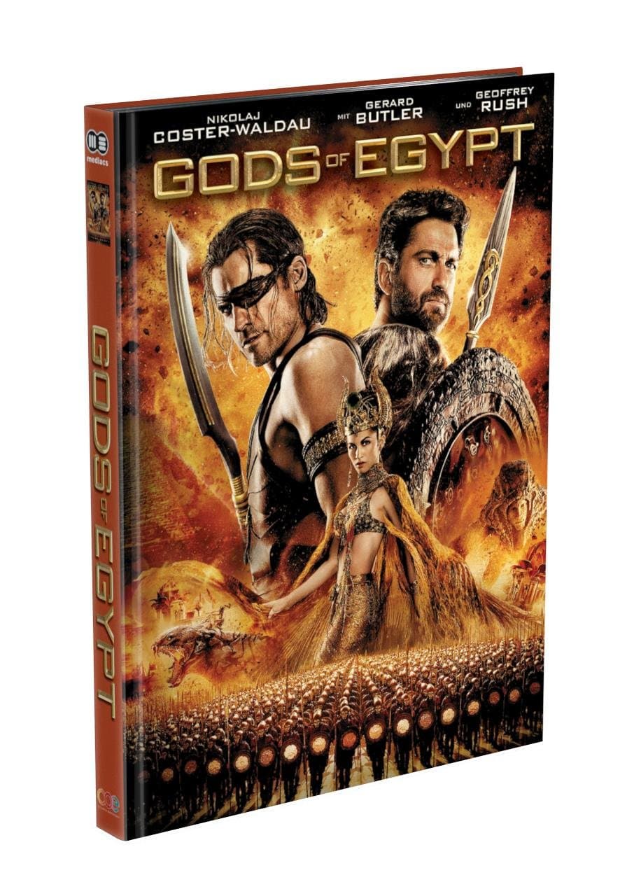 GODS OF EGYPT - 2-Disc Mediabook Cover B (4K UHD + Blu-ray) Limited Edition – Uncut