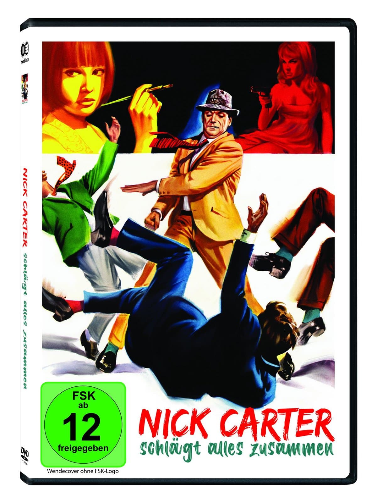 NICK CARTER SCHLÄGT ALLES ZUSAMMEN - Limited Edition (DVD) Cover A - Uncut