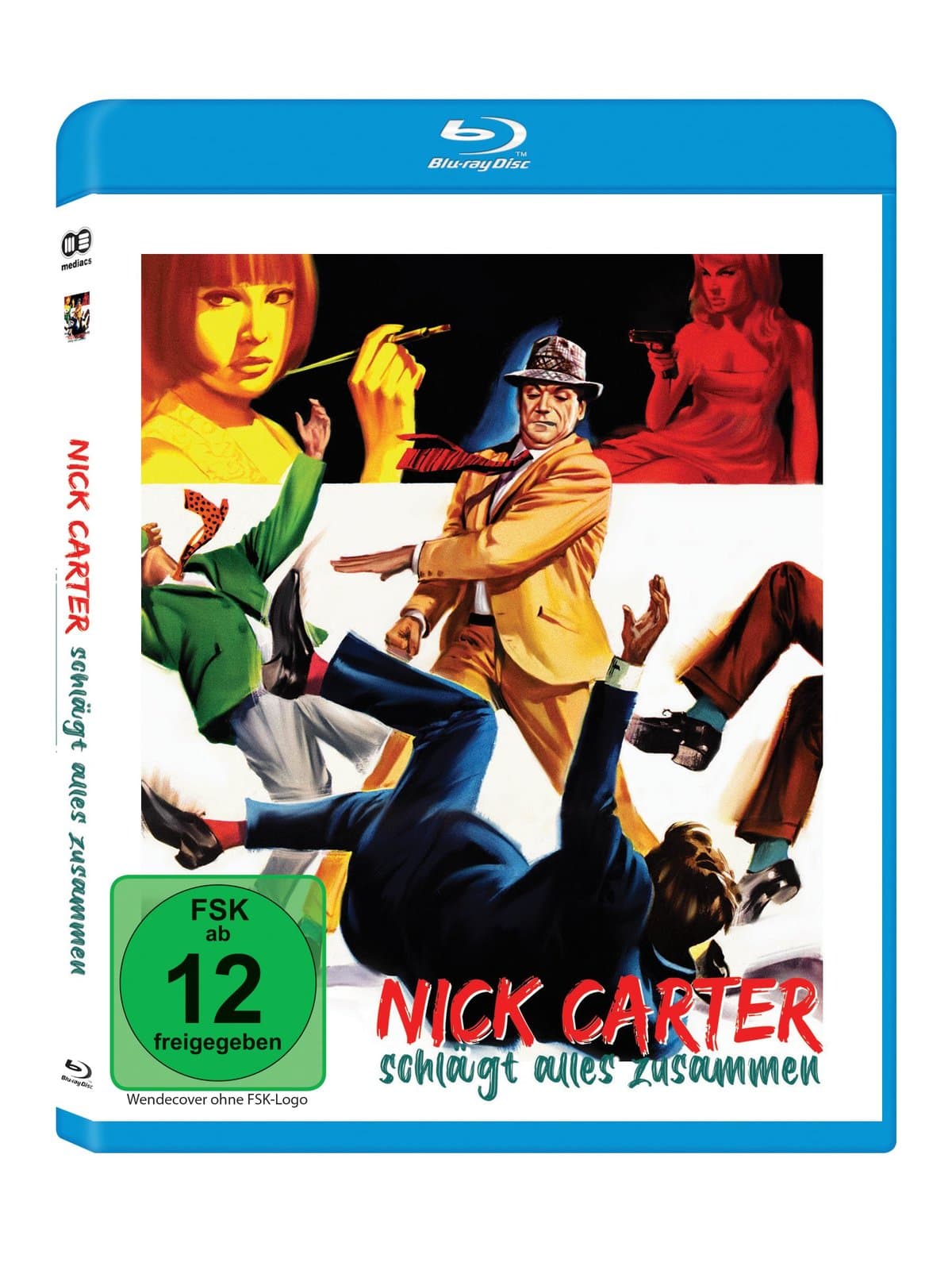 NICK CARTER SCHLÄGT ALLES ZUSAMMEN - Limited Edition (Blu-ray) Cover A - Uncut