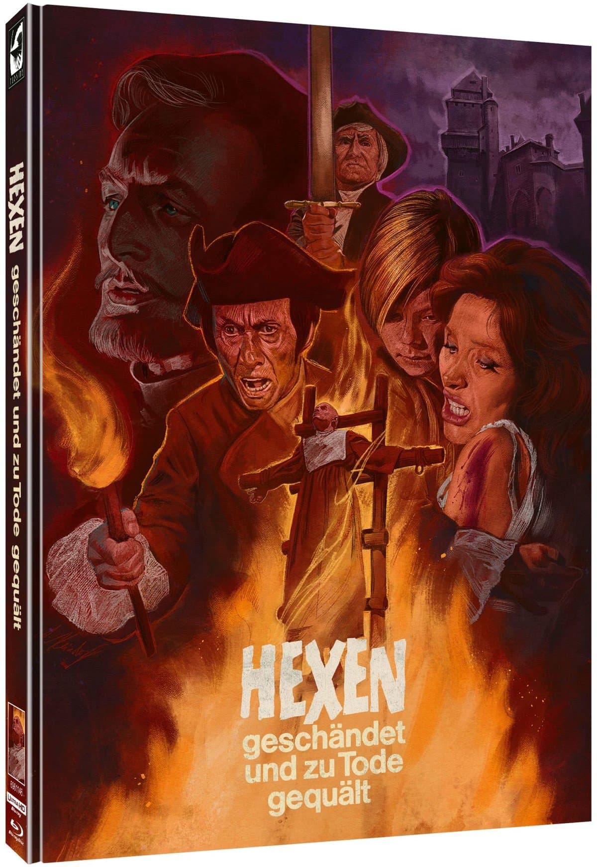 Hexen geschändet und zu Tode gequält | Mediabook A (4K Ultra HD Blu-ray + 2x Blu-ray)
