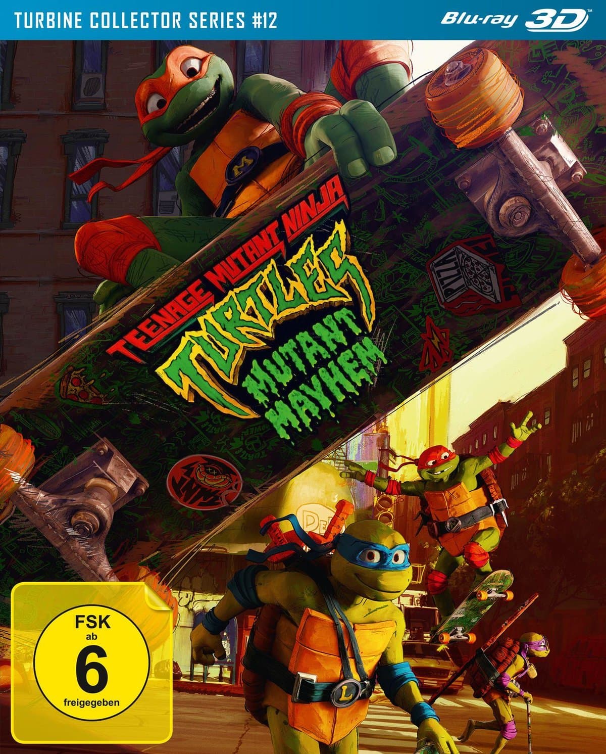 Teenage Mutant Ninja Turtles: Mutant Mayhem 3D - Turbine Collector Series #12 (Blu-ray 3D)