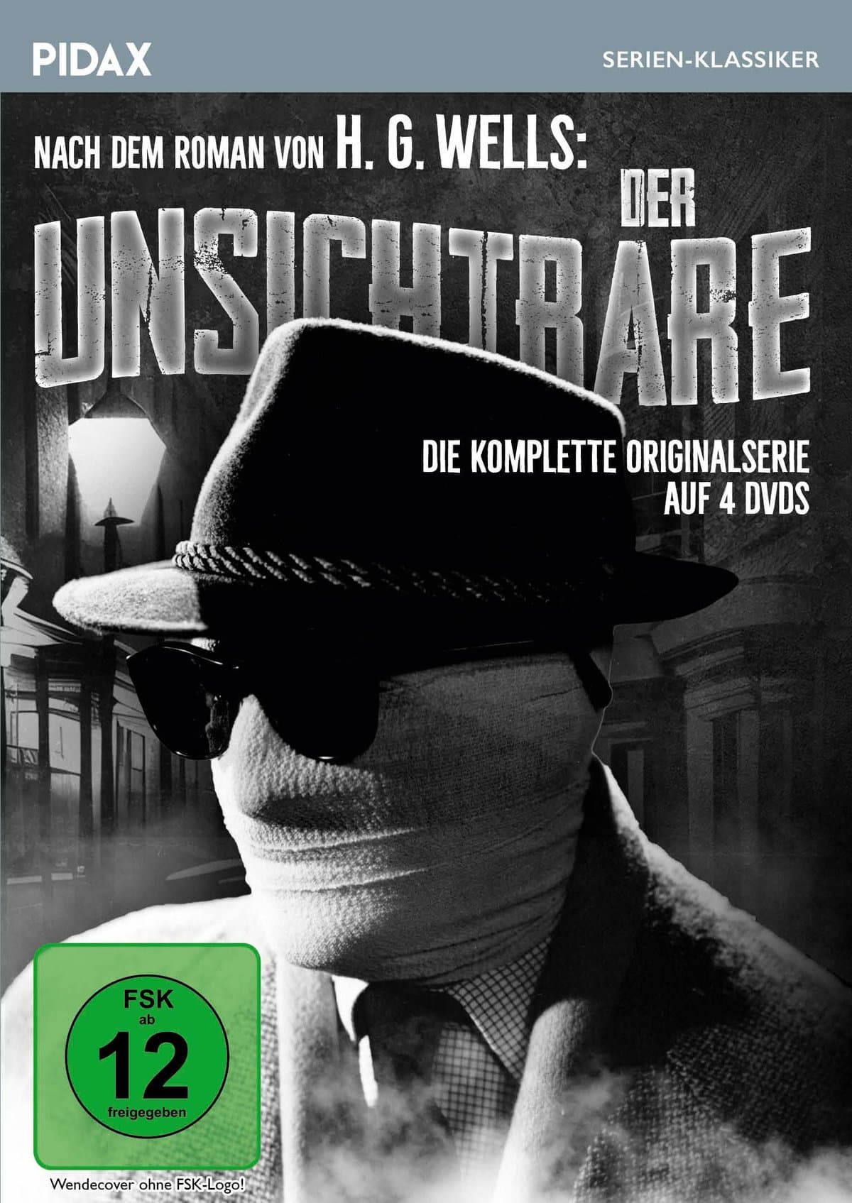 Der Unsichtbare (Invisible Man) / Die komplette Originalserie nach dem gleichnamigen Roman von H. G. Wells (Pidax