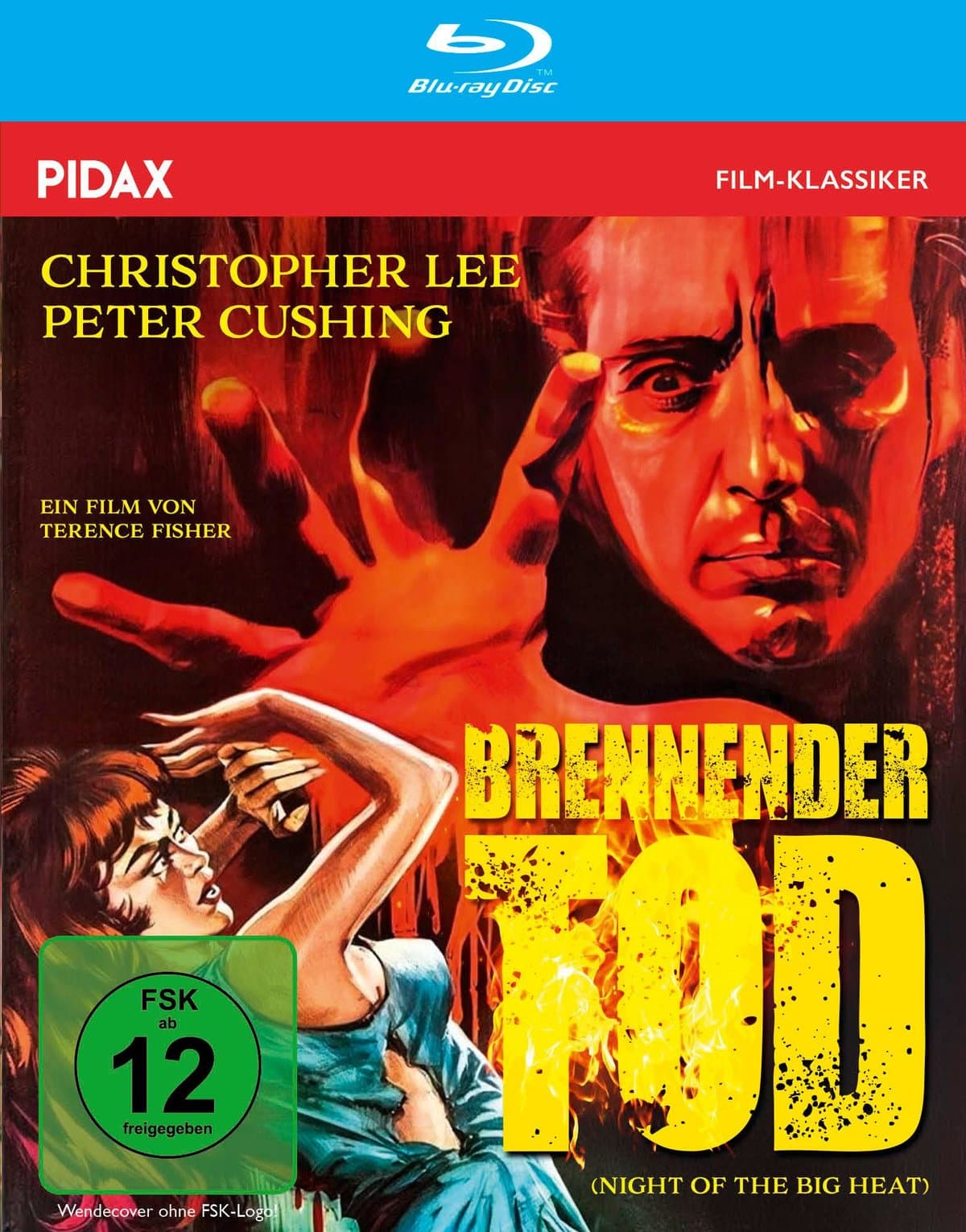 Brennender Tod (Night of the Big Heat) / Science-Fiction-Horror mit Christopher Lee und Peter Cushing (Pidax Film-Klassiker)