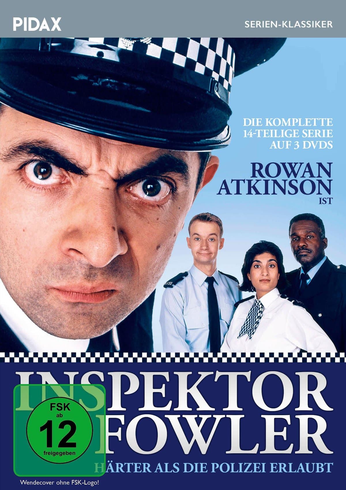 Inspektor Fowler - Härter als die Polizei erlaubt (The Thin Blue Line) / Die komplette 14-teilige Kulterie mit Rowan Atkinson