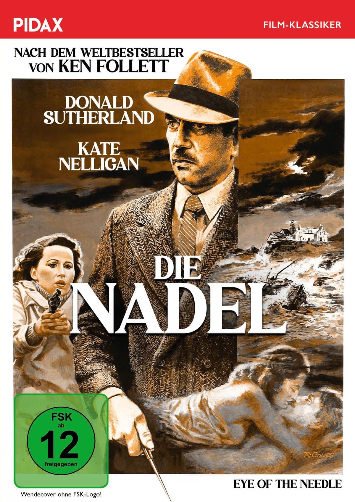 Die Nadel (Eye of the Needle) / Brillante Verfilmung des Weltbestsellers von Ken Follett (Pidax Film-Klassiker)