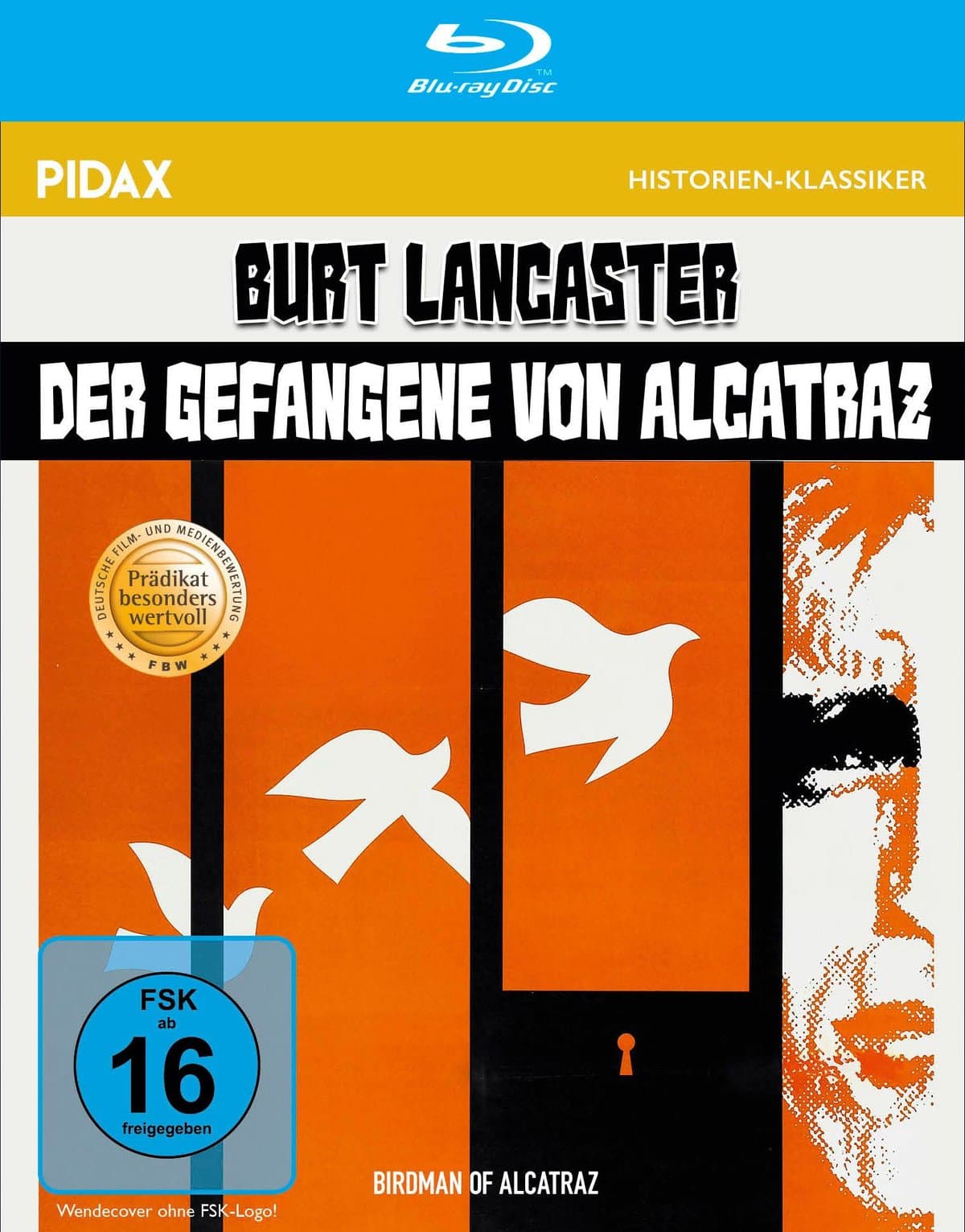 Der Gefangene von Alcatraz (Birdman of Alcatraz) / Mit dem Prädikat BESONDERS WERTVOLL ausgezeichneter Kultfilm mit