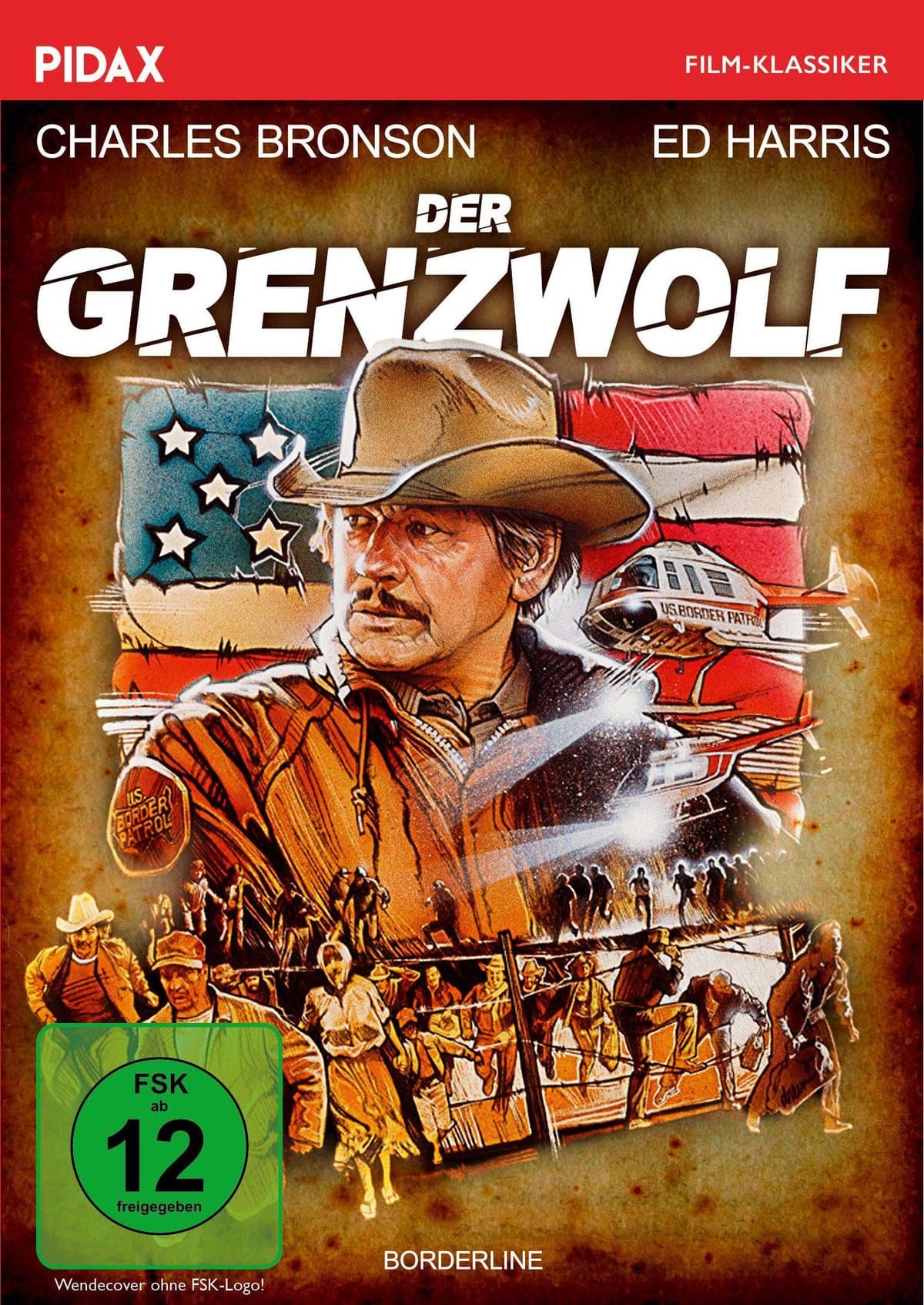 Der Grenzwolf (Borderline) / Harter Actionkrimi mit Charles Bronson und Ed Harris (Pidax Film-Klassiker)