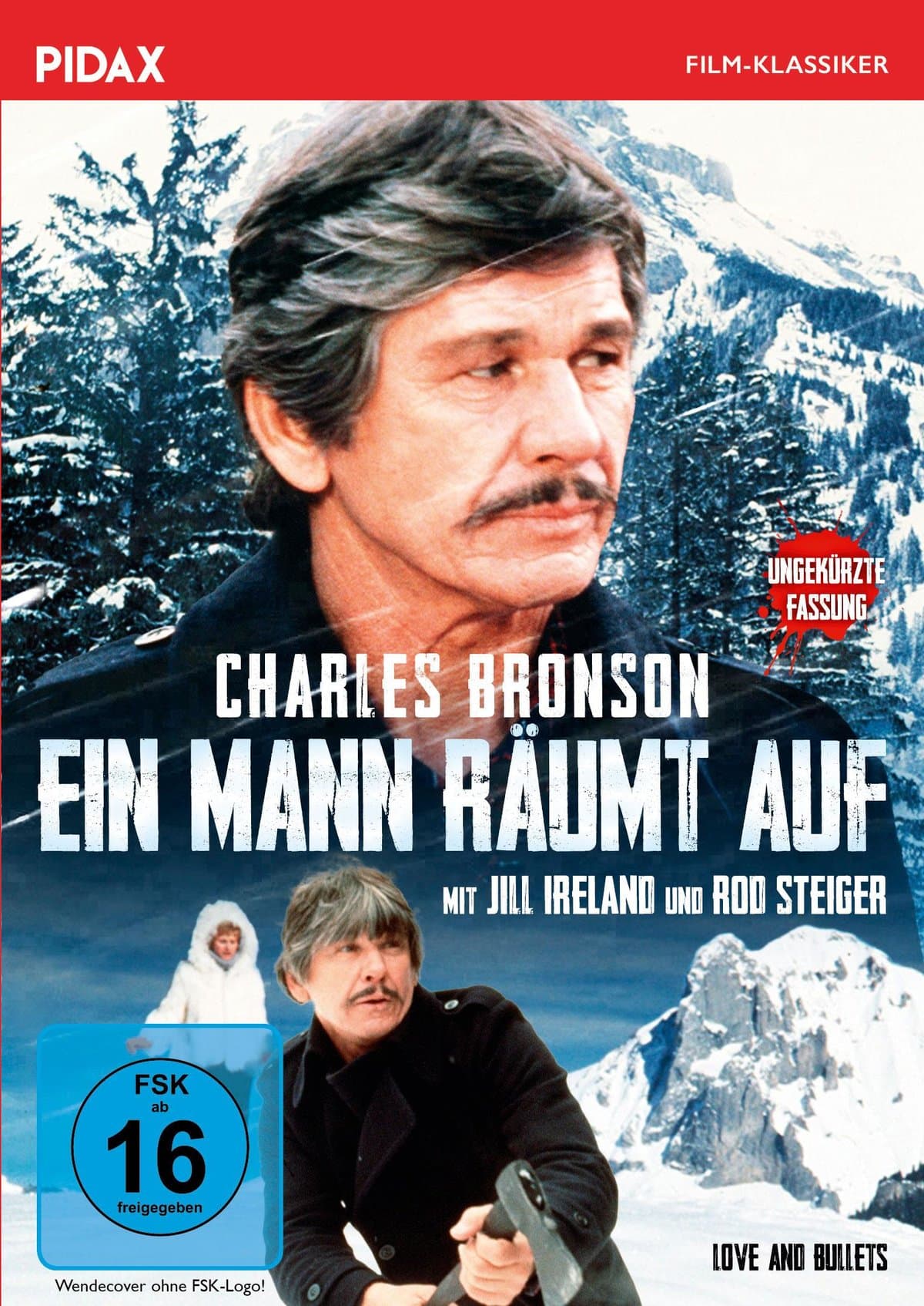 Ein Mann räumt auf (Love and Bullets) - Ungekürzte Fassung / Spannender Thriller mit Charles Bronson ERSTMALS IN UNGEKÜRZTER