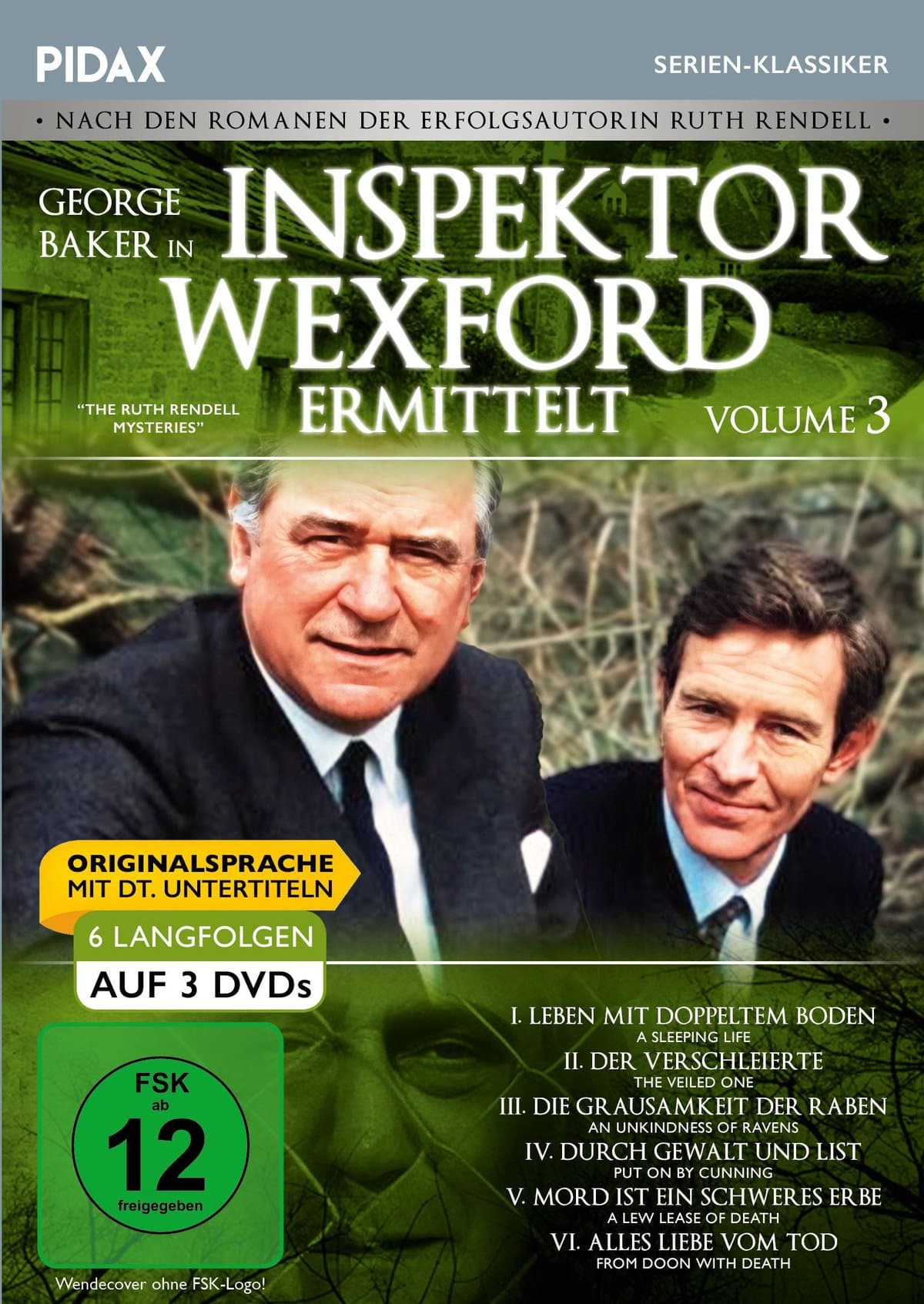 Inspektor Wexford ermittelt, Vol. 3 (The Ruth Rendell Mysteries) / Sechs spannende Langfolgen der legendären Krimiserie in