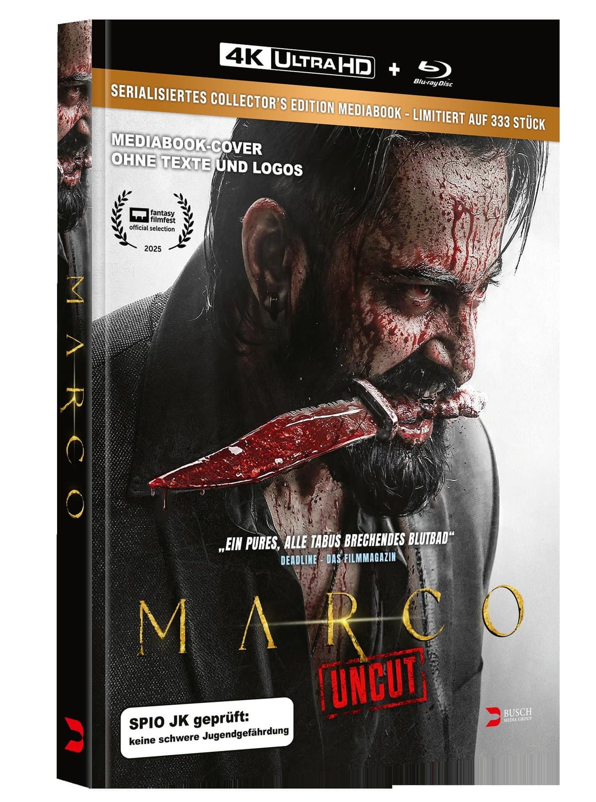 Marco (uncut) - Limitiertes Mediabook - Cover A (4K Ultra HD + Blu-ray)