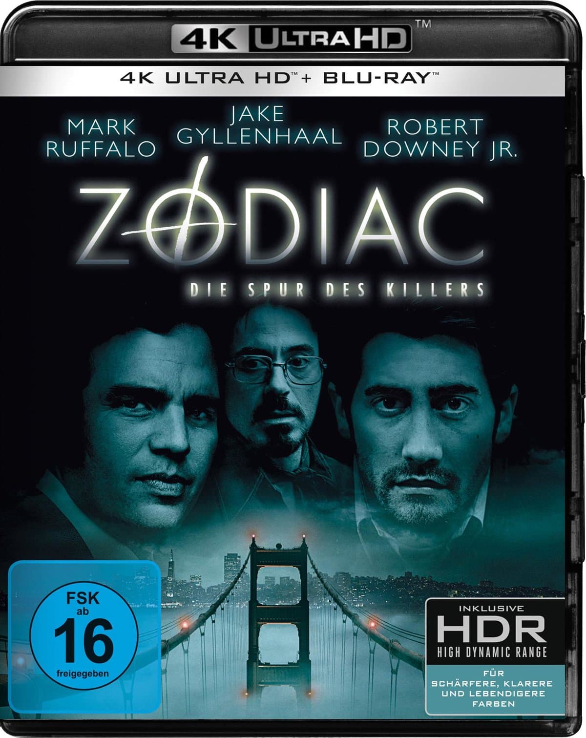 Zodiac – Die Spur des Killers (4K-UHD+Blu-ray)