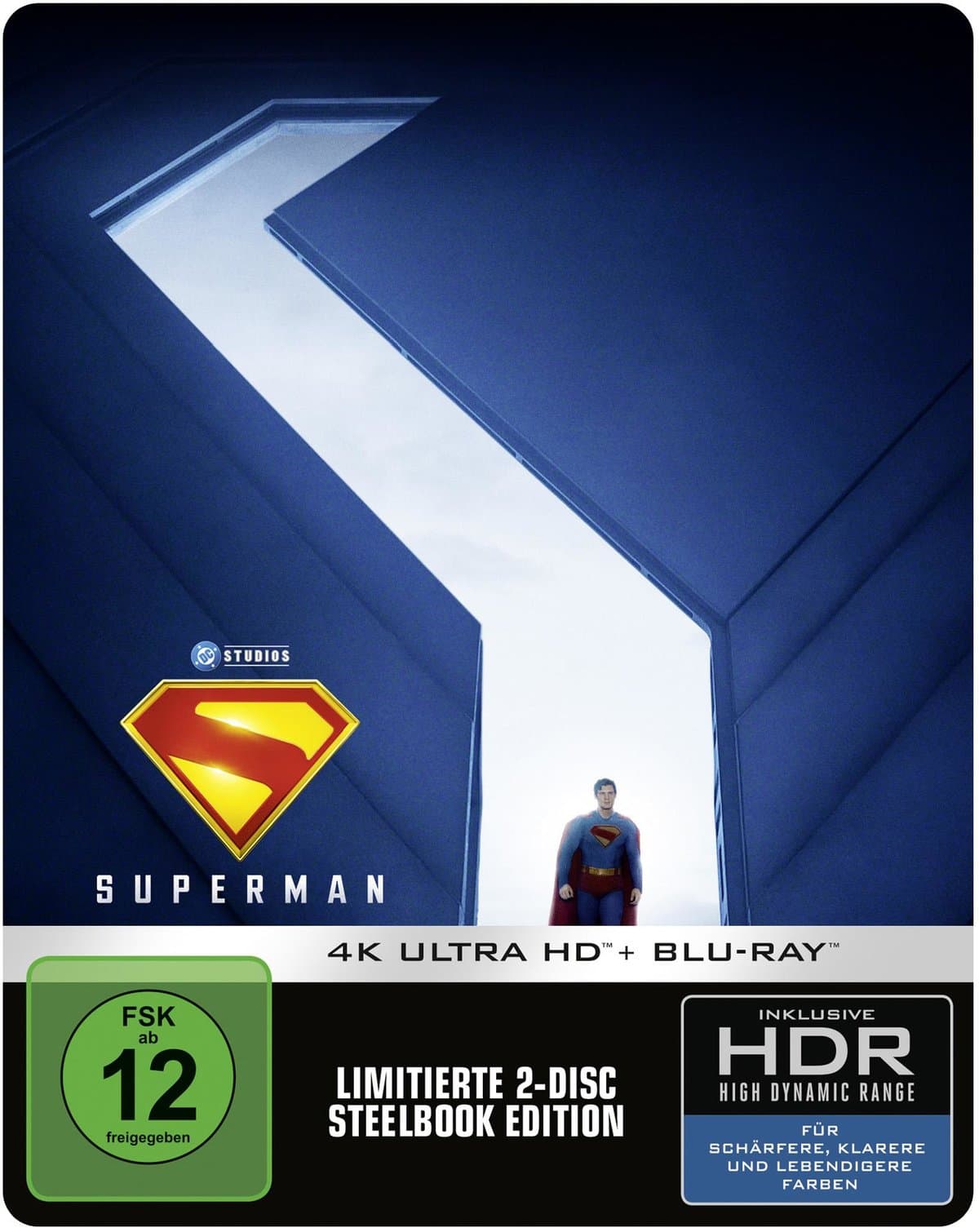 Superman - Limitiertes Steelbook - Cover B (4K Ultra HD+Blu-ray)